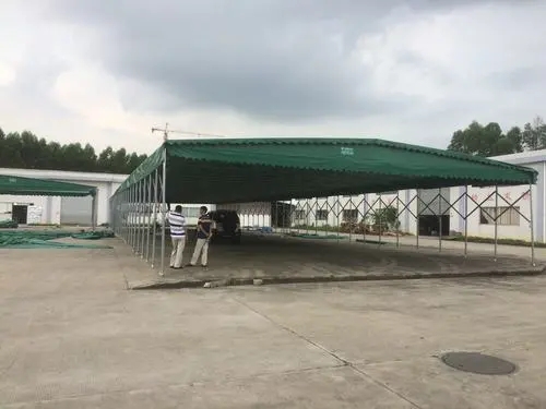 中方县膜结构推拉棚